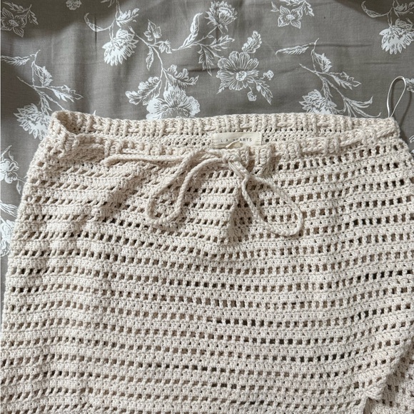 La Hearts Dresses & Skirts - LA Hearts Crochet Skirt in Off-White